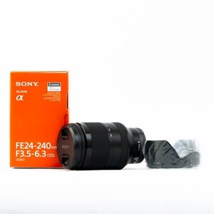 SONY ソニー FE 24-240mm F3.5-6.3 OSS SEL24240 α Eマウント デジタル 一眼 カメラ ズーム レンズ オートフォーカス 箱付 #37228