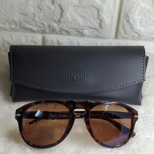 Persol ペルソール　 度入りレンズ　サングラス　 649-A / 24/51(B-28)