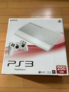 USED美品！【動作良好！】PS3 CECH-4000BLW 250GB 箱付き PlayStation3 プレステ3 SONY PS3本体 コントローラー サブコン1 ソフト4つ