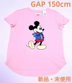 タグ付き 新品 GAP 150cm ミッキー プリント Tシャツ 半袖