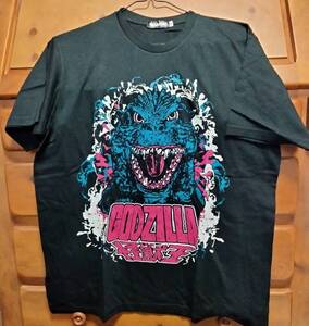 【未使用、未着用】 Ｍサイズ　プレミアム バンダイ 限定　ゴジラ 怪獣王 (VS シリーズ より)　Ｔシャツ