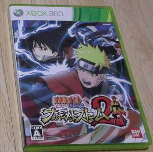 XBOX360 NARUTO 疾風伝　ナルティメットスートム２　中古