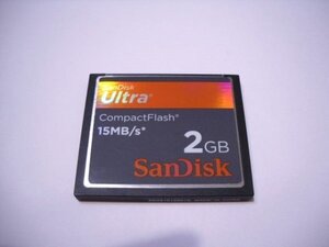 SanDisk　コンパクトフラッシュ　2GB