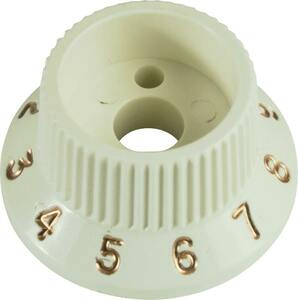 ノブ Knob - Fender, S-1 Switch Stratocaster, Parchment (1) [送料170円から 同梱可]