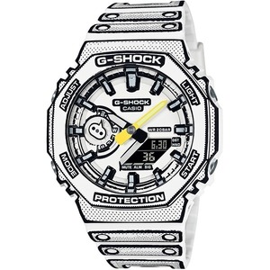 【新品】【即納】タグ付 正規品 カシオ CASIO G-SHOCK ジーショック GA-2100MNG-7AJR MANGA THEMEシリーズ Manga Theme ホワイト 腕時計