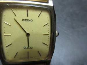 SEIKO　Dolce　クォーツ　稼動品