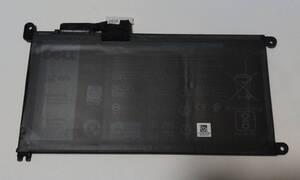 DELL Inspiron 13 用 バッテリー WDX0R 11.4v 42Wh 3500mAh　充放電確認 中古品 送料無料