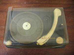 ジャンク品☆Ｃｏｌｕｍｂｉａ☆３ＳｐｅｅｄＲｅｃｏｒｄＰｌａｙｅｒ☆ＬＰ２５１☆レコードプレーヤー☆レトロ☆４０３Ｓ４－１４０９５