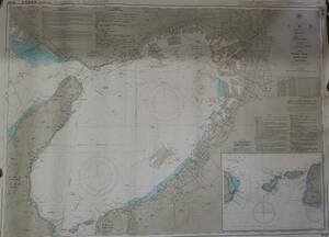 海図　大阪湾　縮尺-1：80000