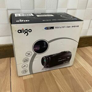 希少 レア aigo SiLK プロジェクター Cam AHD-X8 ビデオカメラ km1103