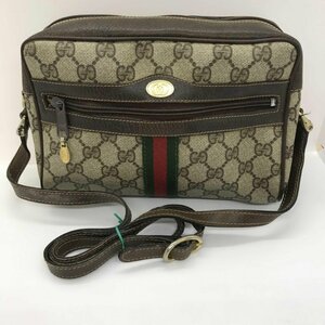 ＯＬＤ ＧＵＣＣＩ オールドグッチ シェリーライン ショルダーバッグ ヴィンテージ レディース レザー 鞄/233