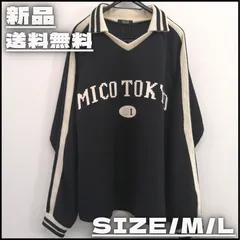 【新作】【MICOTOKYO／ミコトウキョウ・ニットスキッパー（ブラック）】ストリートファッション カジュアル HIPHOP ラッパー ロゴ デジタルフォント レトロ ユニセックス МL オーバーサイズ 新作入荷 少量入荷 送料無料 MC24-CS001