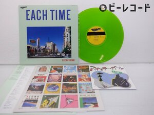 大瀧詠一「Each Time」LP（12インチ）/Niagara Records(SRJL 1155~6)/邦楽ポップス