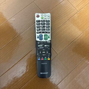 ☆純正品☆■SHARP(シャープ)■ AQUOS テレビ リモコン ≪GA835WJSA≫ 除菌済みです