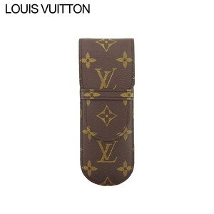 ルイ ヴィトン ペンケース 小物入れ ケース レディース メンズ エテュイスティロ M62990 モノグラム LOUIS VUITTON 中古