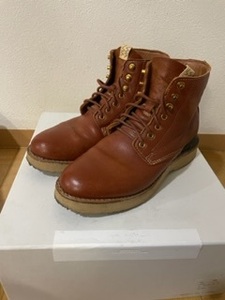 visvim VIRGIL BOOTS-FOLK BROWN M8