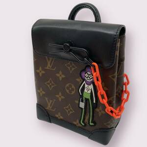 【yf00001】LOUIS VUITTON ルイ ヴィトン バッグ スティーマー モノグラム マカサー