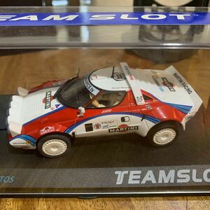 未開封新品 TEAM SLOT LANCIA STRATOS TAC-RALLY 2011 1/32 slot car スロットカー ランチャ ストラトス チースロ 右ハンドル