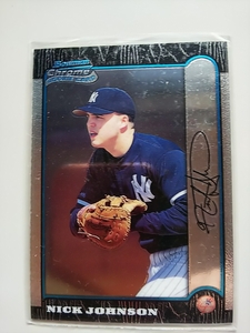 1999 Bowman Chrome Nick Johnson RC ルーキカード