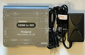 Roland VC1HS 中古　動作確認済 ローランド VC-1-HS HDMI→SDI変換　アナログAES音声動作確認済