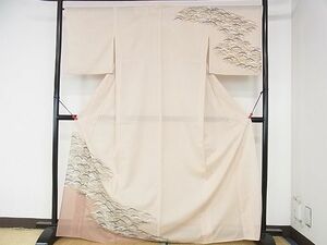 平和屋2■夏物　訪問着　絽　雪芝　洗える着物　DAAE5339op