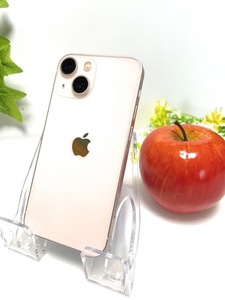 美品 SIMフリー iPhone13 mini 128GB ピンク MLJF3J/A 一括購入 判定〇 バッテリー79％ iPhone本体 現品のみ A6036