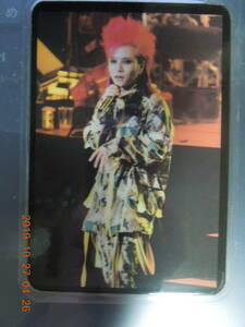 HIDE ラミネートカード ⑥ X JAPAN / ブロマイド 写真