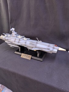 完成品 バンダイ 宇宙戦艦ヤマト2202 BANDAI超合金製！重さ台込み約1400ｇ台！全長約45cm.展示品！