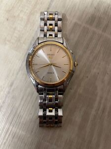 SEIKO セイコー DOLCE ドルチェ AGS 4M21-0A50 ジャンク品 秒針動作不良 18KT腕時計 