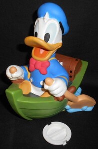 Disney ドナルドダック 貯金箱 ヴィンテージ ディズニーキャラクタードール B-0994