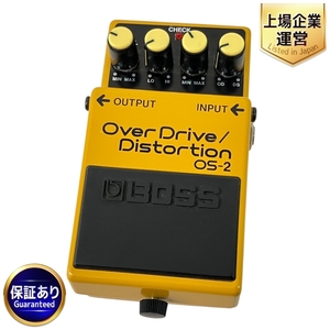 BOSS OS-2 OverDrive/Distortion ボス オーバードライブ エフェクター 中古 Z9460953