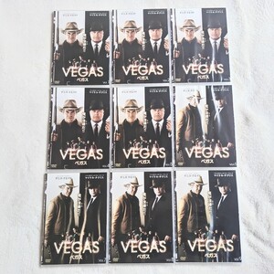 VEGAS ベガス DVD Vol.1〜9 9枚セット まとめ売り アクション ラスベガス カウボーイ マフィア 動作確認済み 中古 送料無料 M10