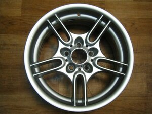 IB-361 BMW 純正 E39 5シリーズ Ｍスポーツ 17×8J 5H-120 +20 (1本のみ) 希少 中古良品 綺麗 フロント 送料は全国一律無料 離島を除く