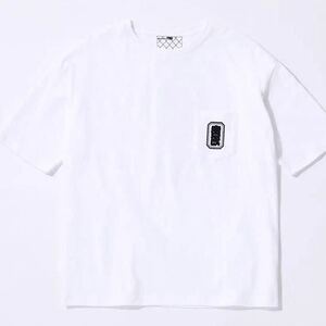 新品M mita sneakers GOODS CLUCT 東京改 S/S PKT BIG TEE ミタスニーカーズ 半袖 Tシャツ ポケットTシャツ Tee 白 ホワイト ビックT