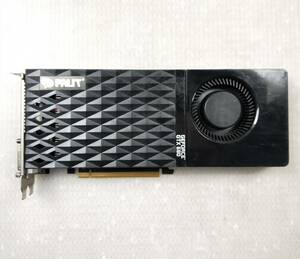 【中古パーツ】PALIT GTX680 2048M GDDR5 256B DUAL-DVI/HDMI/DP グラフィックボード/ビデオカード PCI-E ■X460-3