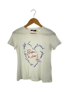 MAX MARA WEEK END LINE◆Tシャツ/S/コットン/ホワイト/プリント/2359710431