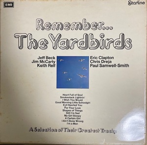 UK盤【THE YARDBIRDS・REMEMBER】　JEFF BECK　ERIC CLAPTON　etc　SRS 5069