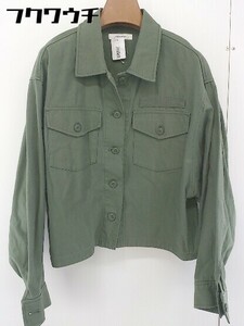 ◇ MOUSSY マウジー 長袖 ジャケット サイズF グリーン系 レディース