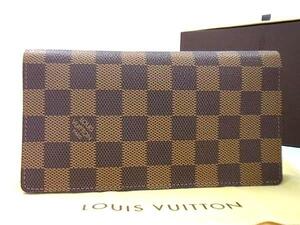 ■新品■未使用■ LOUIS VUITTON ルイヴィトン N61823 ダミエ ポルトバルール カルトクレディ 二つ折り 長財布 ウォレット FK0518