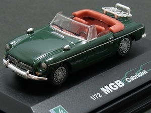 ☆☆日曜夜☆ルース☆MGB CABRIOLET☆CARARAMA☆HONGWELL☆1/72