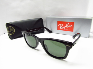 未使用 RayBan レイバン RB2140F 901 WAY FARER ウェイファーラー レンズカラー グリーン 箱/ケース/レンズクロス付き 未使用品 ◆140523