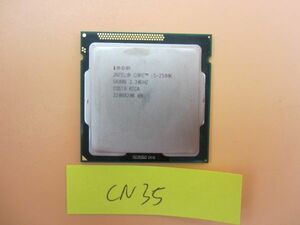 Cpu Intel Core i5-2500K SR008 3.30GHZ Sandy Bridge LGA1155 4コア 4スレッド 管CN35