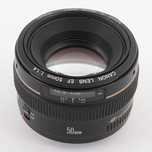 1円～ Canon キヤノン レンズ EF 50mm 1.4 USM　【動作未確認品】