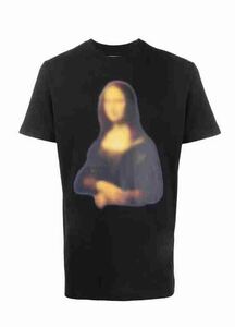 正規新品 20AW OFF-WHITE c/o VIRGIL ABLOH Off White BLURRED MONALISA オフホワイト ヴァージル アブロー モナリザ Tシャツ XS