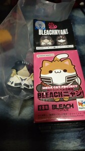 ■新品未開封■六番隊隊長 朽木白哉　久保帯人　MEGA CAT PROJECT BLEACH 千年血戦篇 BLEACHニャン! フィギュア メガハウス　猫　ネコ