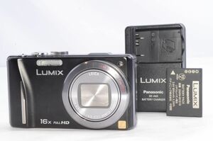 良品★Panasonic パナソニック LUMIX DMC-TZ20 ブラック コンパクトデジタルカメラ 08010