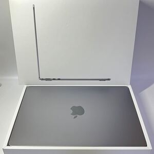 1円~【初期化済み】Apple MacBook Air 13.6インチ M2 スペースグレイ Z15T000SB Mac14,2 CTOモデル 8CCPU 10CGPU 24GB SSD1TB GK-100097-7