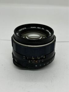 【E/XB0305】Super Takumar タクマー Asahi 0pt.Co. 50mm f1:1.4/50 カメラ レンズ