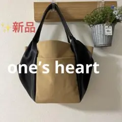 one’s heart ワンズハート トートバッグ レディース ✨新品未使用