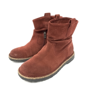 ◆Birkenstock ビルケンシュトック ブーツ 23cm◆ ボルドー スウェード レディース 靴 シューズ boots